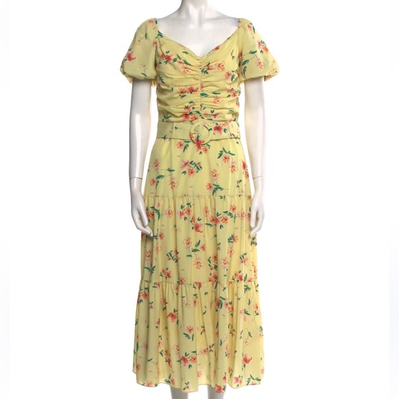 Paloma Blue Dresses & Skirts - Paloma Blue Evie Flower Belt Dress